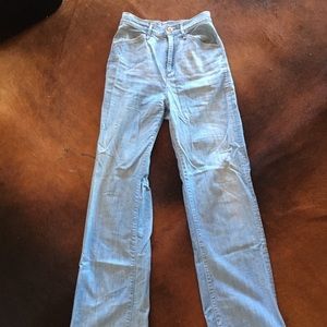 Earnest Sewn High Waist Flare Jeans Sz 26